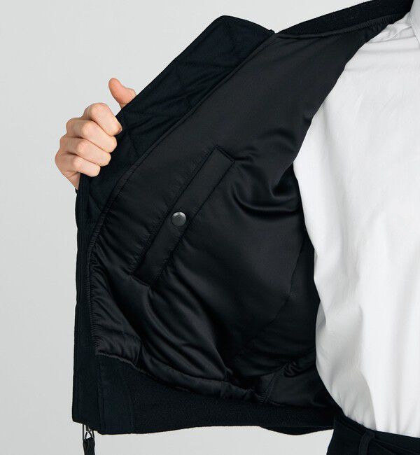 Edition「Super120's カレッジフラノ MA-1ブルゾン」|ブルゾン・スタジャン|