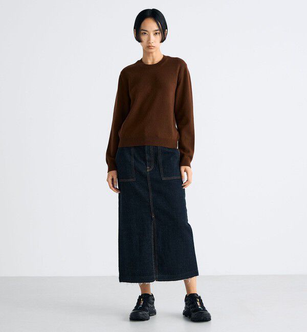 Edition「エクストラファインウール クルーネックプルオーバー」|ニット・セーター|