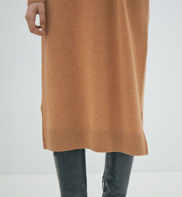 MACPHEE「NZ LAMBS スキッパーワンピース」|ワンピース|