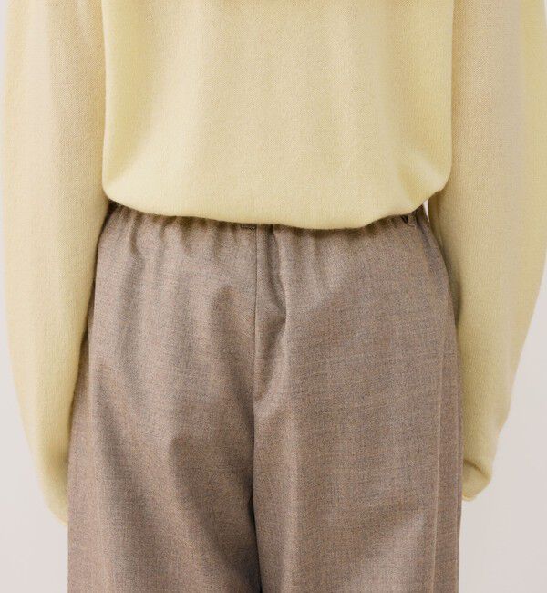 GALERIE VIE「ライトフラノストレッチ マリンパンツ」|その他|