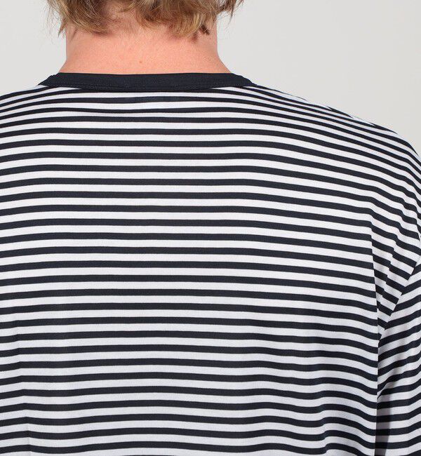 TOMORROWLAND BUYING WEAR「SUNSPEL MTSH0003ES コットンストライプ ロングスリーブ Tシャツ」|Tシャツ・カットソー|