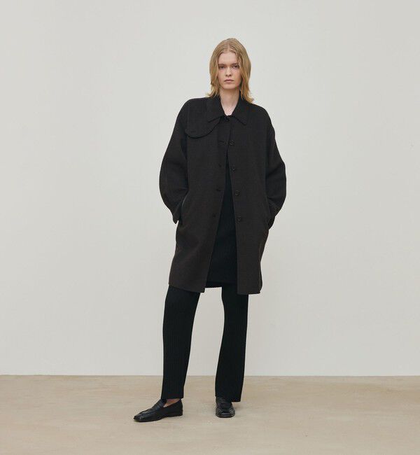 DES PRES「ライトダブルフェイスシャギー チンベルト付きコート」|その他|