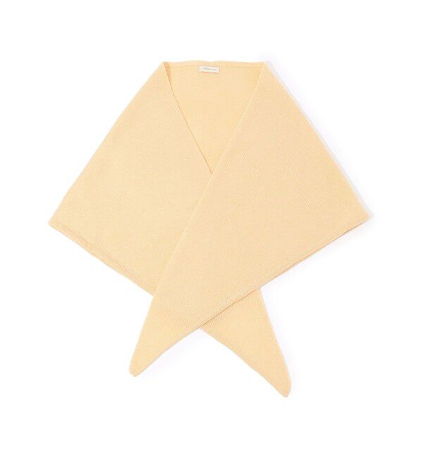 TOMORROWLAND GOODS「TOMORROWLAND トライアングル ストール」|ストール|21 ライトイエロー