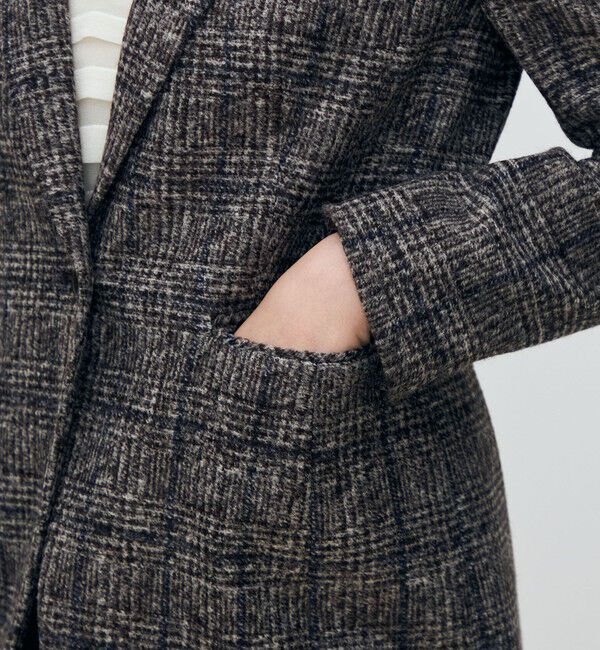 TOMORROWLAND collection「スライバーウィンドウ 1Bジャケット」|テーラードジャケット|