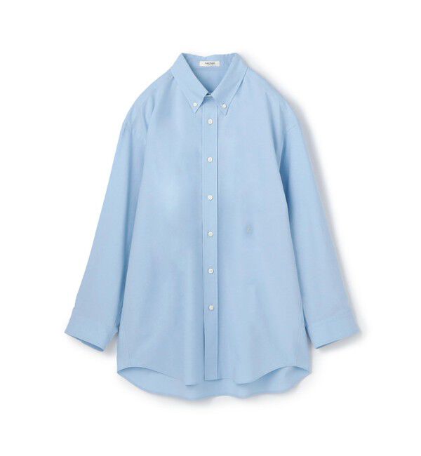 MACPHEE「コットンオックスフォード ボタンダウンシャツ」|シャツ・ブラウス|63 ライトブルー