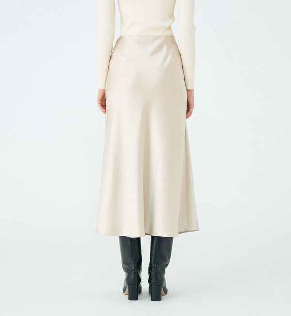 Ballsey「グリッツィーサテン マーメイドスカート」|フレア|