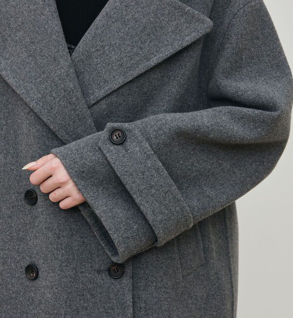 DES PRES「ウールモッサ Pコート」|ピーコート|