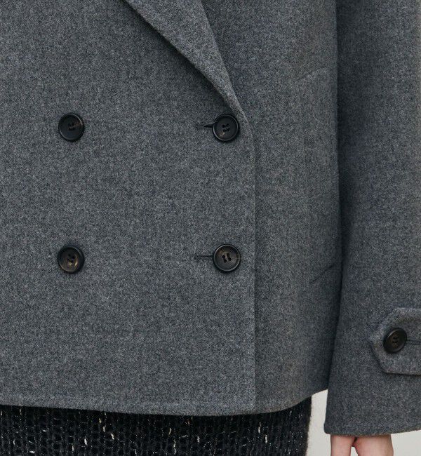 DES PRES「ウールモッサ Pコート」|ピーコート|