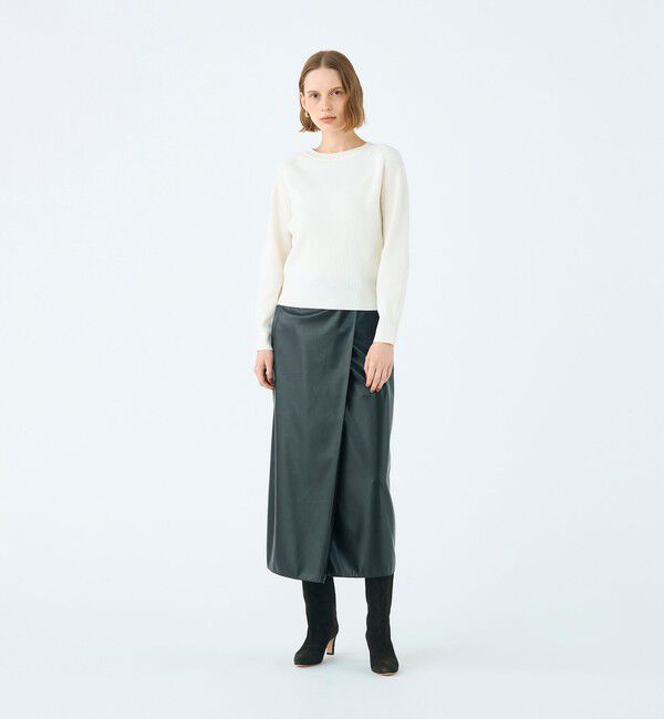 Ballsey「リンクスリブ ラウンドネックプルオーバー」|ニット・セーター|