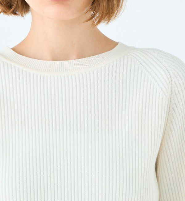 Ballsey「リンクスリブ ラウンドネックプルオーバー」|ニット・セーター|