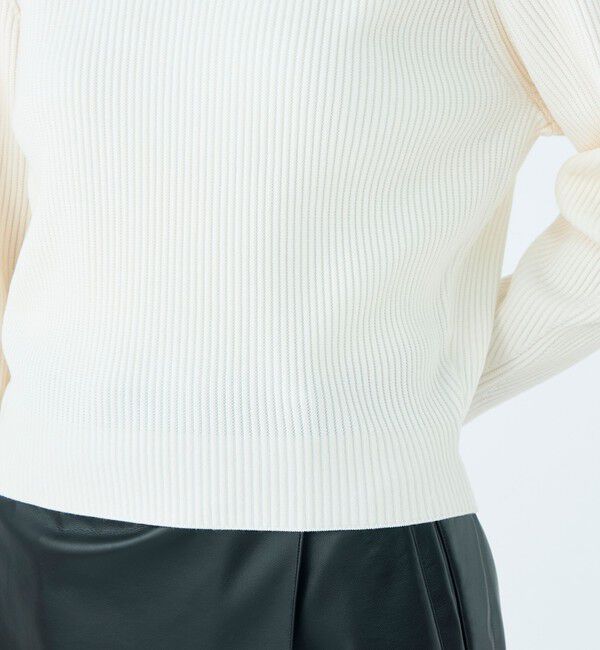 Ballsey「リンクスリブ ラウンドネックプルオーバー」|ニット・セーター|