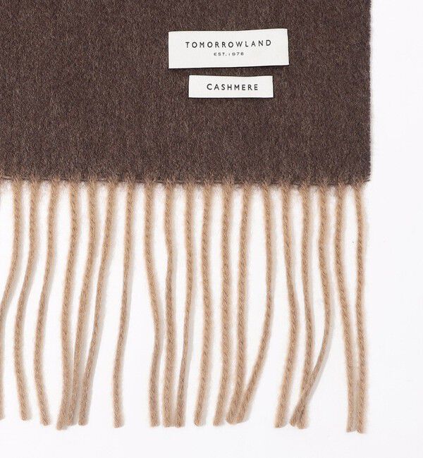 TOMORROWLAND GOODS「TOMORROWLAND カシミヤ シングルリバー ソリッドマフラー」|マフラー|