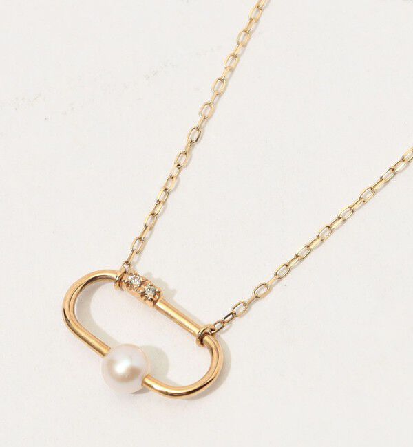 TOMORROWLAND GOODS「【別注】Hirotaka ダイヤモンド パール ネックレス」|ネックレス|