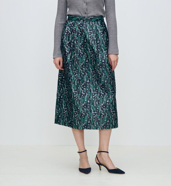 TOMORROWLAND collection「リリーベル タックAラインスカート」|スカート|