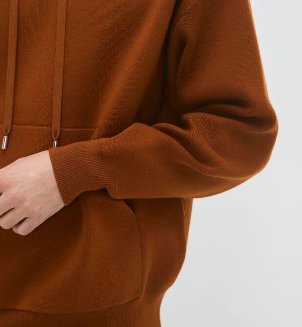 CABaN「コットンカシミヤ パーカ」|ニット・セーター|