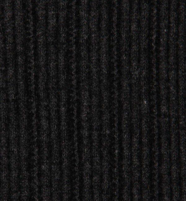 TOMORROWLAND MENS「ウールカシミヤシルク リブクルーネックプルオーバーニット」|ニット・セーター|