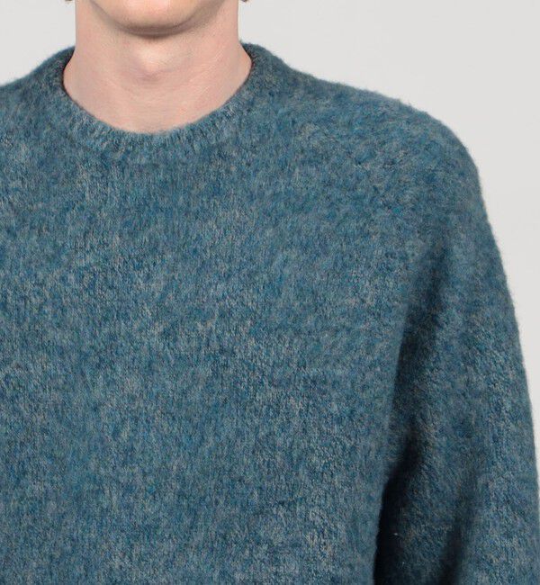 TOMORROWLAND MENS「TOMORROWLAND Tricot ウールシャギー クルーネックプルオーバー」|ニット・セーター|