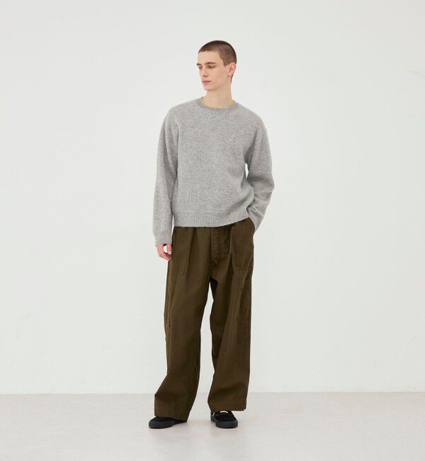 GALERIE VIE「ベビーアルパカ クルーネックプルオーバー」|ニット・セーター|