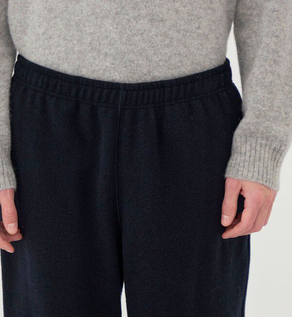 GALERIE VIE「ウールカシミヤフリース トラックパンツ」|その他|