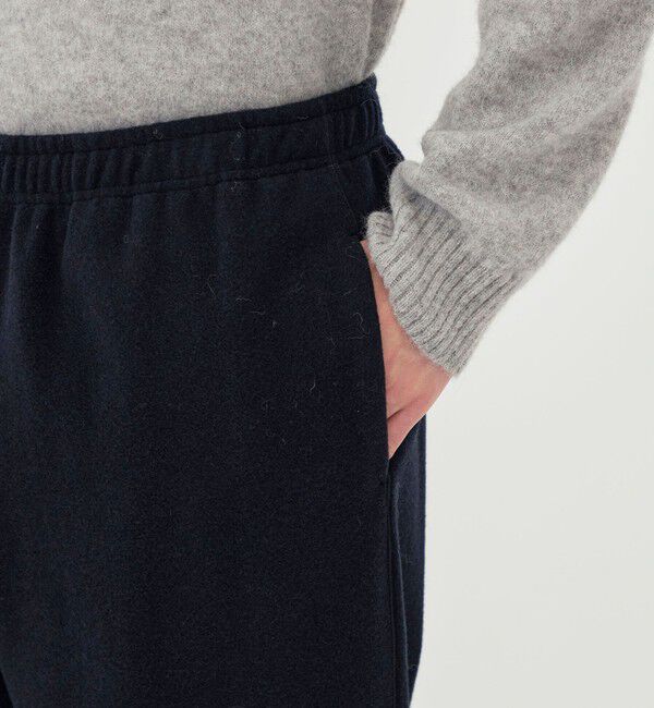 GALERIE VIE「ウールカシミヤフリース トラックパンツ」|その他|