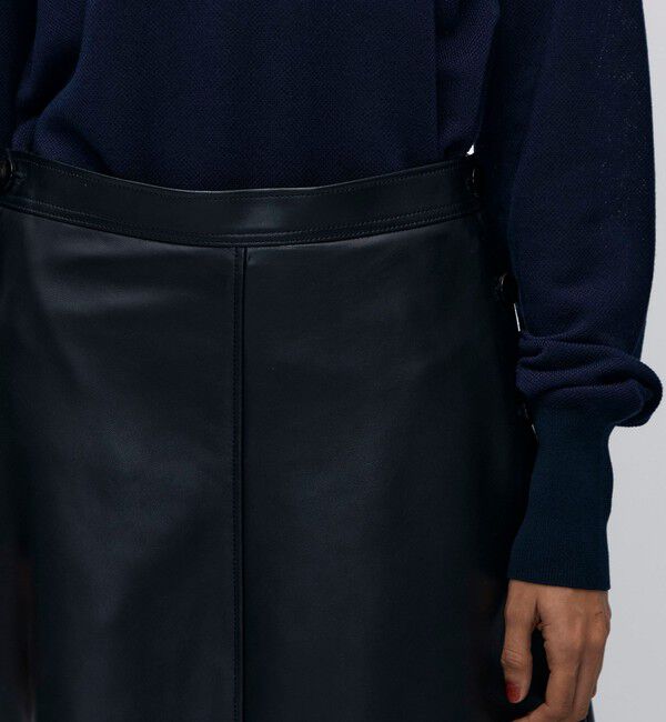 BACCA「シープスキン フレアスカート」|フレア|