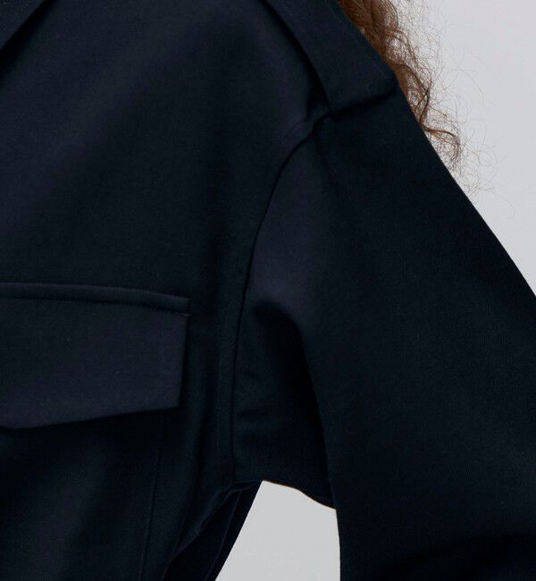 BACCA「ウールギャバジン ダブルパッチポケットジャケット」|シャツ・ブラウス|