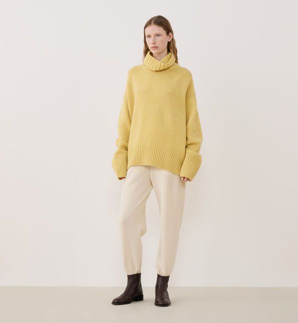 GALERIE VIE「ファインウール タートルネックプルオーバー」|ニット・セーター|