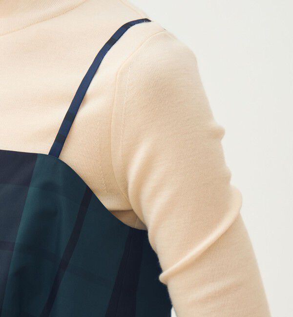 TOMORROWLAND collection「シルクタフタチェック キャミソールトップス」|その他|