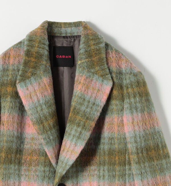 CABaN「シャギーチェック テーラードジャケット」|テーラードジャケット|