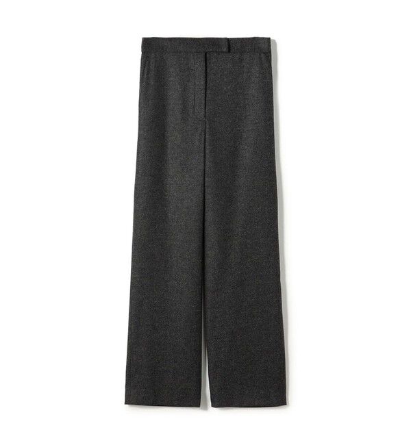 TOMORROWLAND collection「シックツイード ストレートパンツ」|その他|17 チャコールグレー