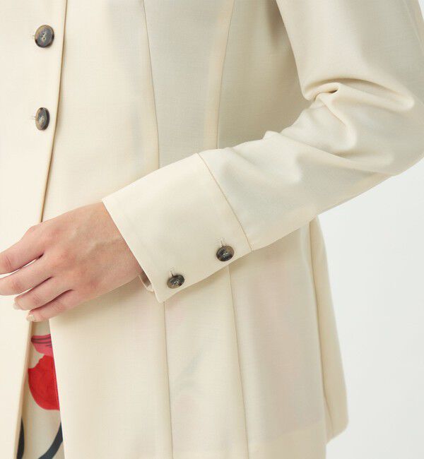 Ballsey「ハイツイストビエラ ステンカラーシャツジャケット」|シャツ・ブラウス|