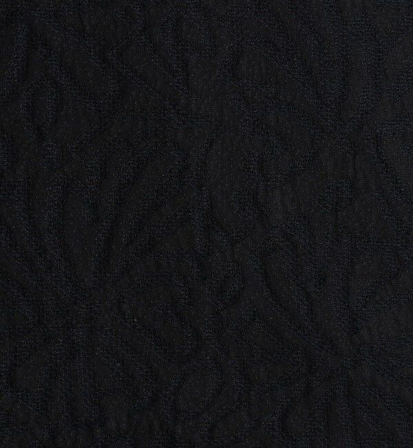 Ballsey「アラベスクジャカード クルーネックジャケット」|ノーカラージャケット|