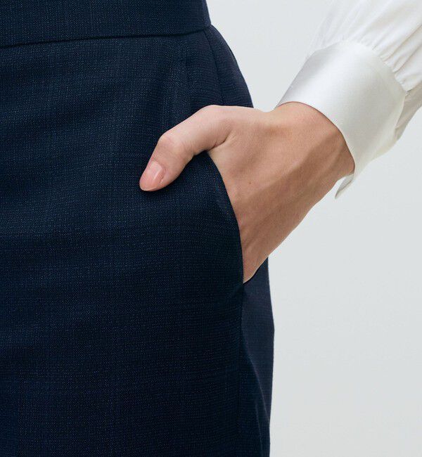 TOMORROWLAND collection「ZELANDER NATURAL STRETCH ストレートパンツ」|スラックス|