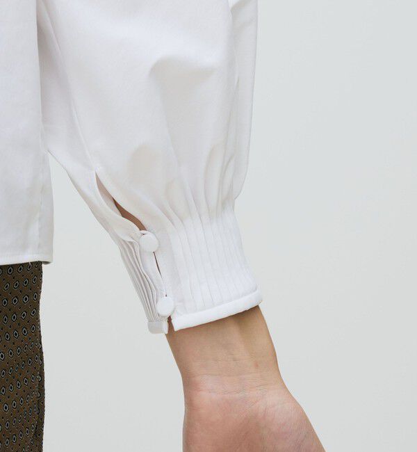 TOMORROWLAND collection「ストレッチブロード ドルマンパフブラウス」|シャツ・ブラウス|