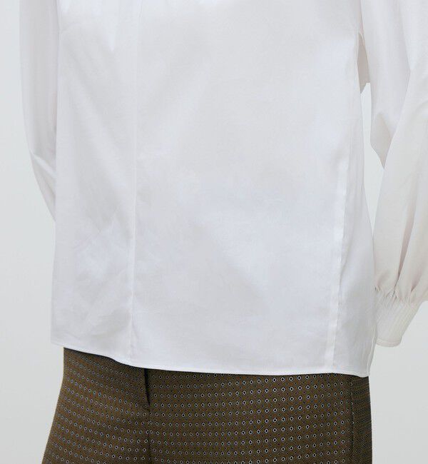 TOMORROWLAND collection「ストレッチブロード ドルマンパフブラウス」|シャツ・ブラウス|