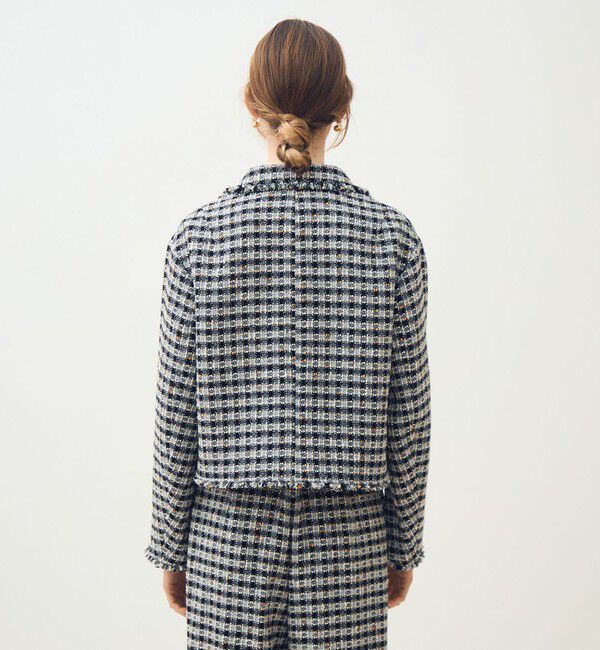 TOMORROWLAND collection「クロレギンガムチェック ショートジャケット」|その他|