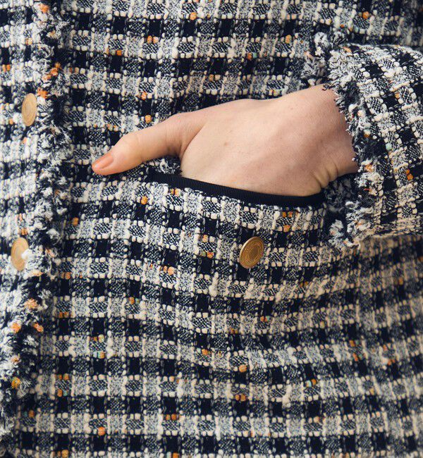 TOMORROWLAND collection「クロレギンガムチェック ショートジャケット」|その他|