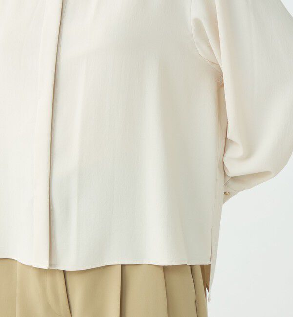 Ballsey「サンディジョーゼット ボックスシルエットブラウス」|シャツ・ブラウス|