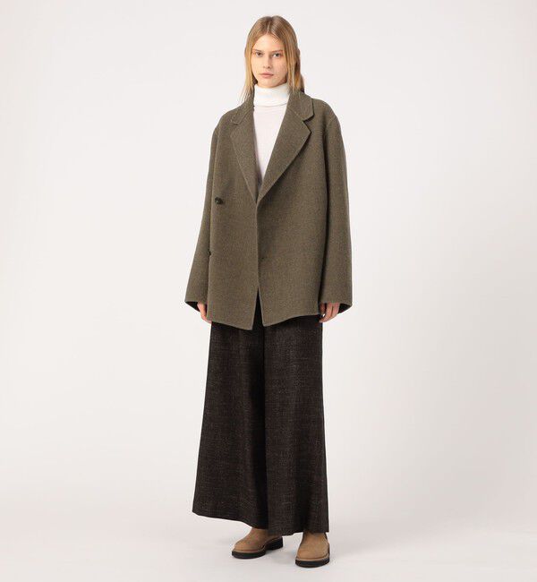 GALERIE VIE「フラックスフラノ イージーワイドパンツ」|その他|