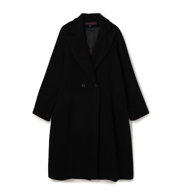 TOMORROWLAND BUYING WEAR「MARTIN GRANT DOUBLE BRESTED コート」|チェスターコート|18 ブラック系