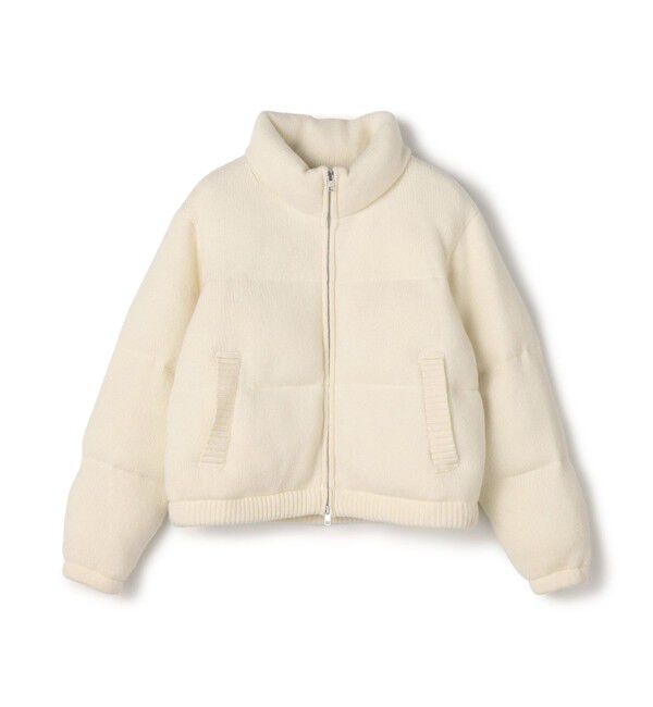 MACPHEE「パデッドニット ショートブルゾン」|ブルゾン・スタジャン|11 ホワイト