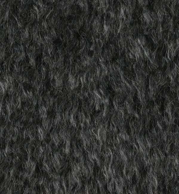 GALERIE VIE「ルスクアンゴラ カラーレスコート」|ノーカラーコート|