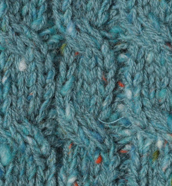 CABaN「ウールネップ ケーブルニットベスト」|ベスト・ジレ|