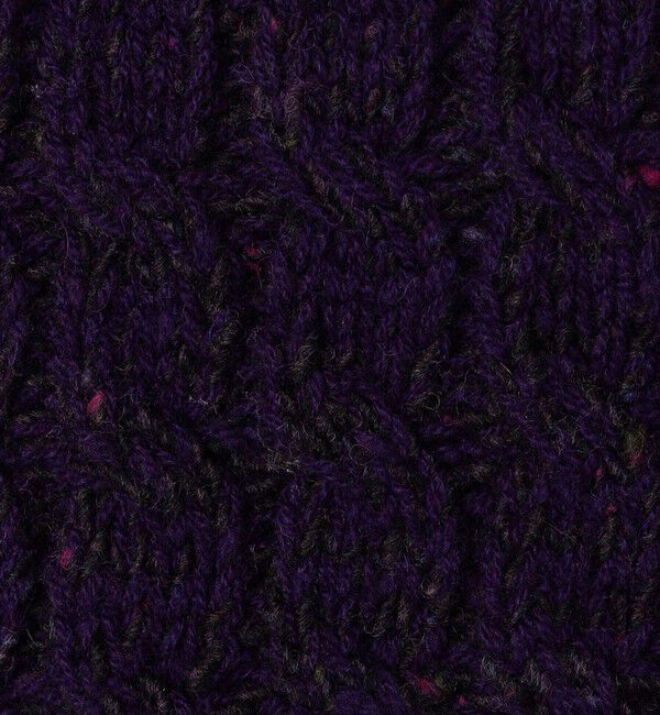 CABaN「ウールネップ ケーブルニットベスト」|ベスト・ジレ|