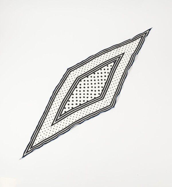 SOULEIADO「SOULEIAO シルクプリント スカーフ」|バンダナ・スカーフ|