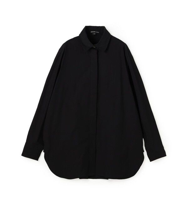JAMES PERSE「スーピマポプリンシャツ WSPI3241」|シャツ・ブラウス|19 ブラック