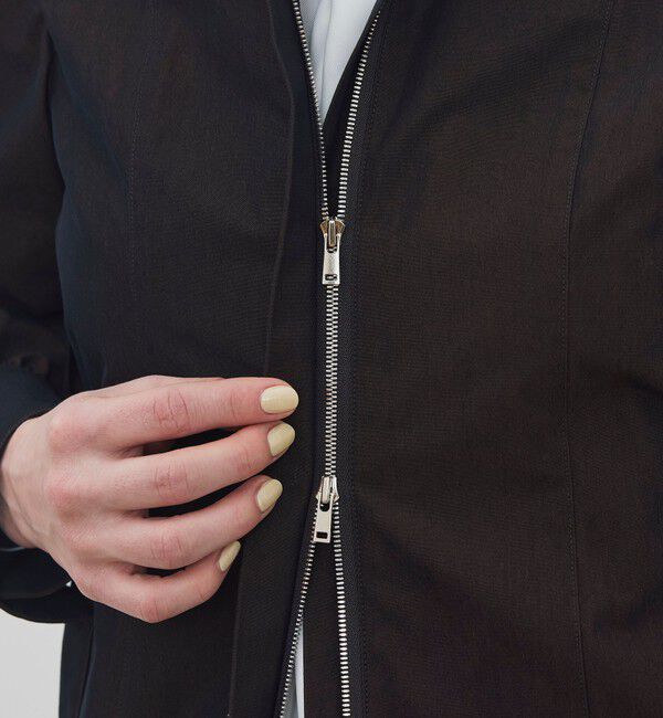 DES PRES「コットンドライクロス パフスリーブ ジャケット」|ブルゾン・スタジャン|