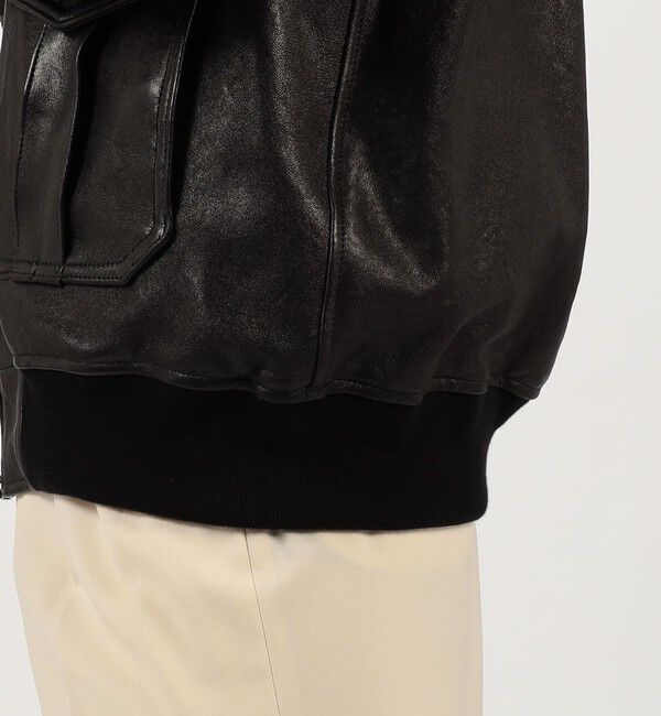 TOMORROWLAND MENS「【別注】EMMETI AKRON ラムレザー ブルゾン」|ブルゾン・スタジャン|