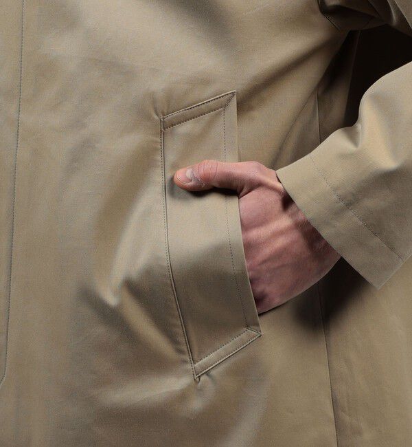 TOMORROWLAND MENS「【別注】INVERTERE コットンシルクギャバジン ステンカラーコート」|ステンカラーコート|