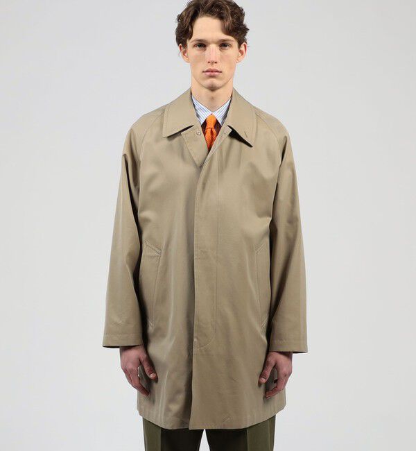 TOMORROWLAND MENS「【別注】INVERTERE コットンシルクギャバジン ステンカラーコート」|ステンカラーコート|